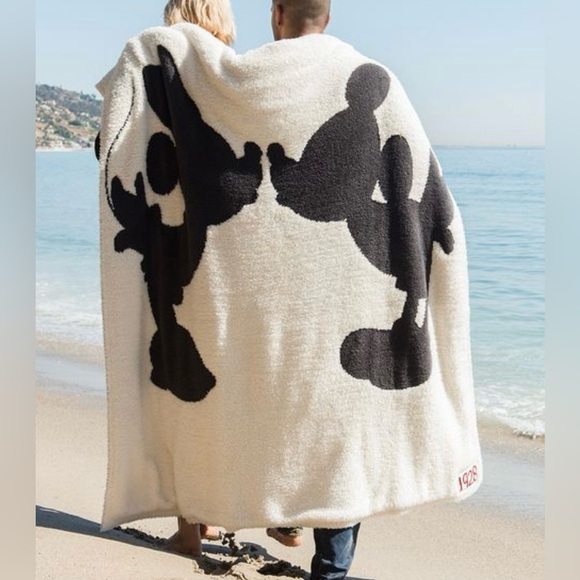 Barefoot Dreams Classic Disney Mickey & Minnie Mouse Throw NEW - Picture 1 of 16